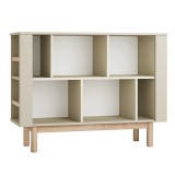 Pinio Miloo Champagne széles könyvespolc