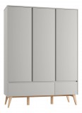 Pinio Swing Grey 3 ajtós szekrény