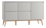 Pinio Swing Grey 4 fiókos szekrény