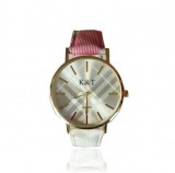 Pink mintás női karóra