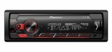 Pioneer MVH-S320BT Bluetooth/USB/AUX autóhifi fejegység piros