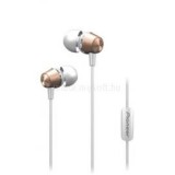 Pioneer SE-QL2T-P halvány rózsaszín mikrofonos fülhallgató (SE-QL2T-P)