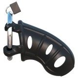 PipeDream C-Ringz - szilikon pénisz ketrec (fekete)