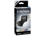 PipeDream Fantasy Mr. Big - péniszgyűrű és herenyújtó-gyűrű (fekete)