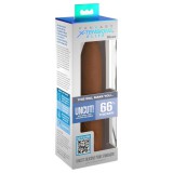 PipeDream X-TENSION Elite - méretezhető nyitott péniszköpeny (sötét natúr)