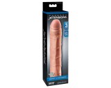 PipeDream X-TENSION Perfect 3 - élethű péniszköpeny (22,8cm) - natúr