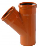 Pipelife KG 110/110/45° csatornaágidom