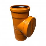 Pipelife KG 125 csatorna tisztító idom