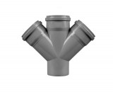 Pipelife PVC 110/110/110/45°-os tokos lefolyócső ágidom