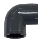 Pipelife PVC-U 90° könyök idom  20mm, ragasztható nyomócső idom