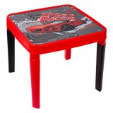 Piros autós gyerekasztal 161971-001 - csak egyedi szállítással vagy személyes átvétellel
