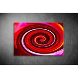 Piros Spirál Vászonkép 062 eh-062