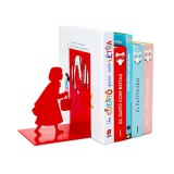 Piroska, Könyvtámasz piros fém