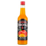 Piroska mangó ízű gyümölcsszörp cukorral és édesítőszerekkel 0,7l