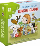 Pitypang és Lili - Gondos gazdik - Társasjáték