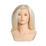Pivot Point Sophia vállas szemléltetőfej humán hajjal, szőke 30 cm