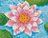 PIXELHOBBY Pixel szett 1 normál alaplappal, színekkel, lótusz (801338)