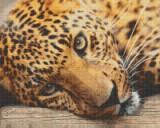 PIXELHOBBY Pixel szett 16 normál alaplappal, színekkel, fekvő leopárd (816182)