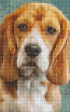 PIXELHOBBY Pixel szett 2 normál alaplappal, színekkel, kutya, basset hound (802092)