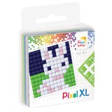 PIXELHOBBY Pixel XL szett 1 kis alaplappal, 4 XL színnel, mintával, nyuszi