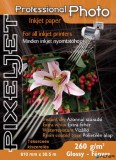 Pixeljet Tintasugaras fotópapír Professional Photo, fényes,, 260g, 610 mm x 30.5m, tekercs