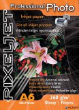 Pixeljet Tintasugaras fotópapír Professional Photo, fényes,, 260g, A6 105x148 mm, 50 lap