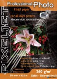 Pixeljet Tintasugaras fotópapír Professional Photo, szatin,, 260g, 610 mm x 30.5m, tekercs