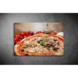 Pizza Vászonkép 021 éiv-021