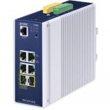 Planet Technology Corp. Planet TSN-5225-4T2 Managed 4+2-port Gigabit Ipari Switch (TSN-5225-4T2S)