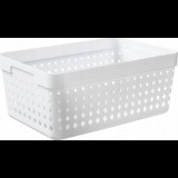 Plast team Iris Seoul Műanyag Tárolókosár 1,25L - Fehér (TEA000519)
