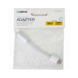 PLATINET Adapter USB-C - 3.5mm Fehér