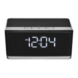 PLATINET Hangszóró Bluetoothos Rádiós Ébresztőóra, Fekete v2 (PMGC10A)