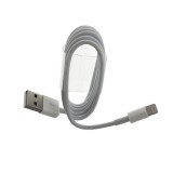 Platinet Omega Fabric Lightning to USB cable 1m White OUFBBHQLW