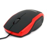 Platinet Omega OM072 3D Optical mouse Black/Red Rubber OM072UR