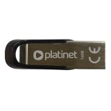 PLATINET Pendrive, 16GB, S-Depo, USB 2.0, vízálló, ezüst (PMFMS16) - Pendrive