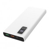 Platinet PMPB10WQC726W Power Bank kijelzővel 10000mAh fehér (PMPB10WQC726W)