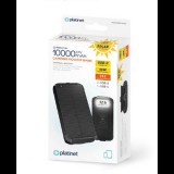 Platinet Power Bank 10000mAh + napelemes vezeték nélküli 15W töltő