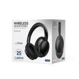 Platinet vezeték nélküli fejhallgató Bluetooth 5.4, 400 mAh, fekete