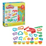 Play-Doh: 20db-os állatos gyurmaszett 7 tégely színes gyurmával - Hasbro