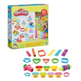 Play-Doh: 20db-os édességes gyurmaszett 7 tégely színes gyurmával - Hasbro