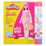 Play-Doh: Barbie szívek és hajkorona gyurma szett babával - Hasbro