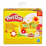 Play-Doh: Kis virágok - Napraforgó és százszorszép gyurmaszett - Hasbro