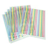 PlayBox: 3D dekorációs matrica szett 8mm-es méretben 2150db-os csomag