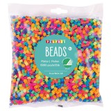 PlayBox: 5mm-es MIDI neon színek vasalható gyöngyök 6000db-os csomag
