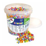 PlayBox: 5mm-es MIDI vasalható gyöngyök - csíkos darabok 5000db