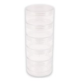 PlayBox: Átlátszó emeletes tároló tégely 15cm