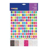 PlayBox: Betűl nagy kreatív matrica szett 1100 db-os