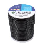 PlayBox: Bőr zsinór 22,5m x 2mm fekete színben