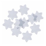 PlayBox: Csillag alakú alaplap csomag 5mm-es MIDI vasalható gyöngyökhöz 10cm 10db-os szett
