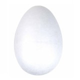 PlayBox: Dekorációs hungarocell tojás 12x8cm 10db